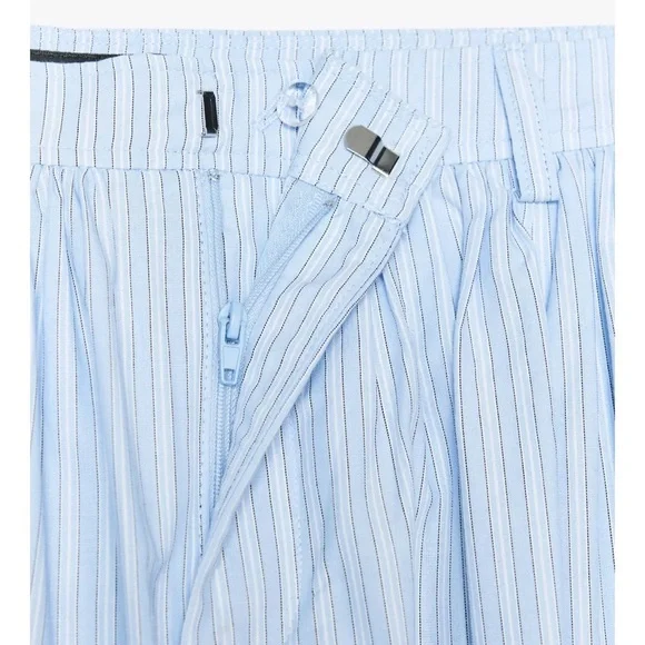 Zara Three Piece Set Of Crop Top, Shirt and Shorts